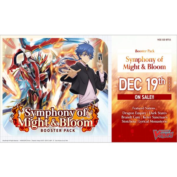 Cardfight!! Vanguard Symphony of Might & Bloom External Booster Box [VGE-DZ-BT11]