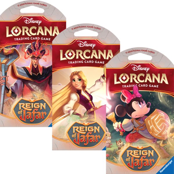 Disney Lorcana TCG: Reign of Jafar Sleeved Booster Pack