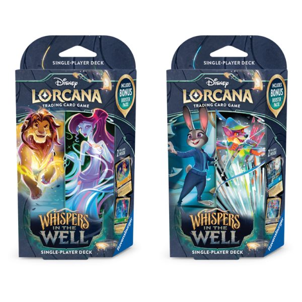 Disney Lorcana TCG: Whispers in the Well Starter Decks