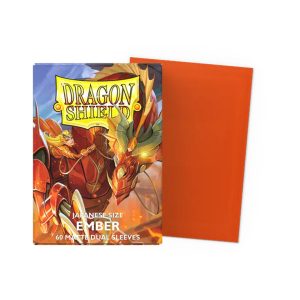 Dragon Shield 60ct Japanese Size Matte Dual Ember