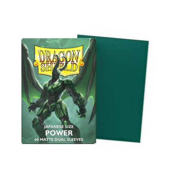 Dragon Shield 60ct Japanese Size Matte Dual Power