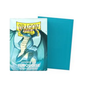 Dragon Shield 60ct Japanese Size Turquoise