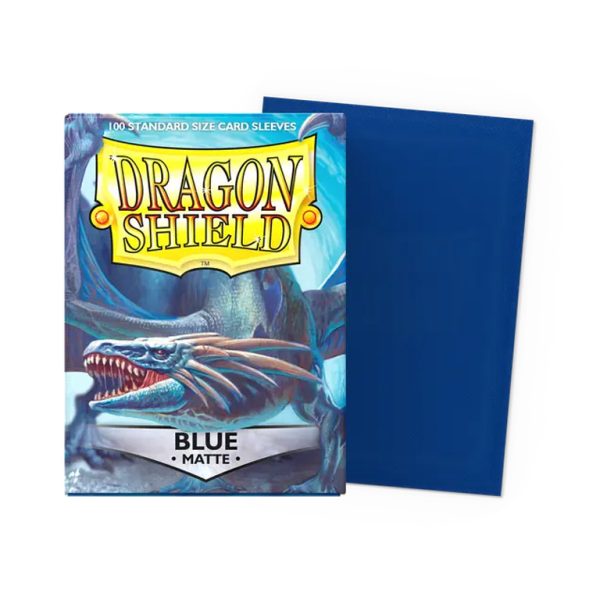 Dragon Shield 100ct Standard Size Matte Blue