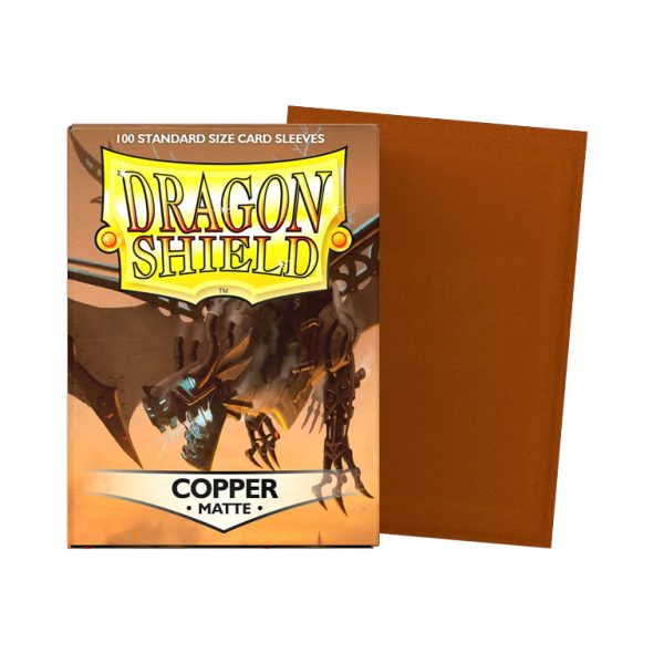 Dragon Shield 100ct Standard Size Matte Copper