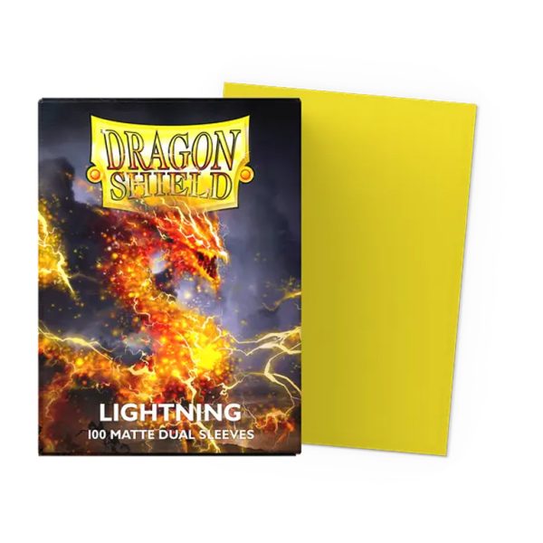 Dragon Shield 100ct Standard Size Matte Dual Lightning