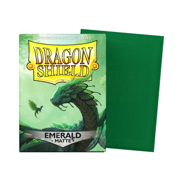 Dragon Shield 100ct Standard Size Matte Emerald