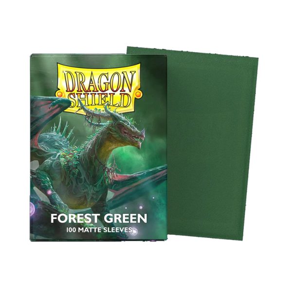 Dragon Shield 100ct Standard Size Matte Forest Green