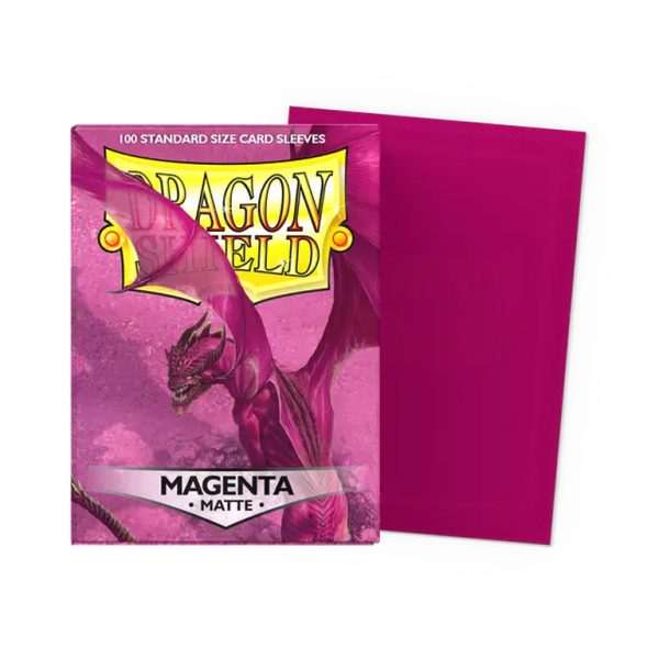 Dragon Shield 100ct Standard Size Matte Magenta