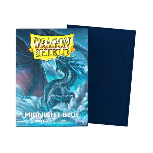 Dragon Shield 100ct Standard Size Matte Midnight Blue