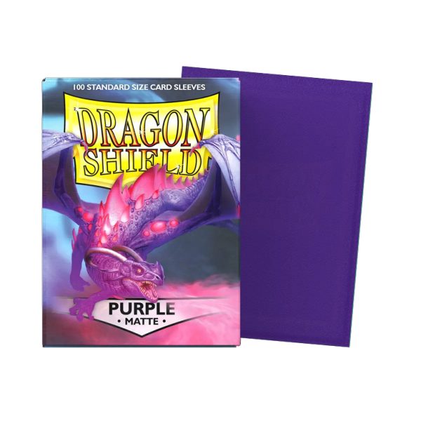 Dragon Shield 100ct Standard Size Matte Purple