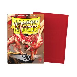 Dragon Shield 100ct Standard Size Matte Ruby