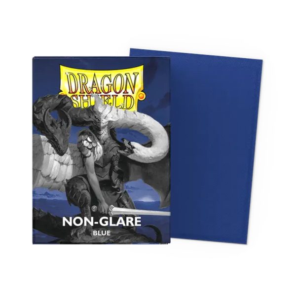 Dragon Shield 100ct Standard Size Matte Non-Glare Blue
