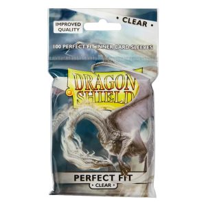 Dragon Shield 100ct Standard Size Perfect fit Clear