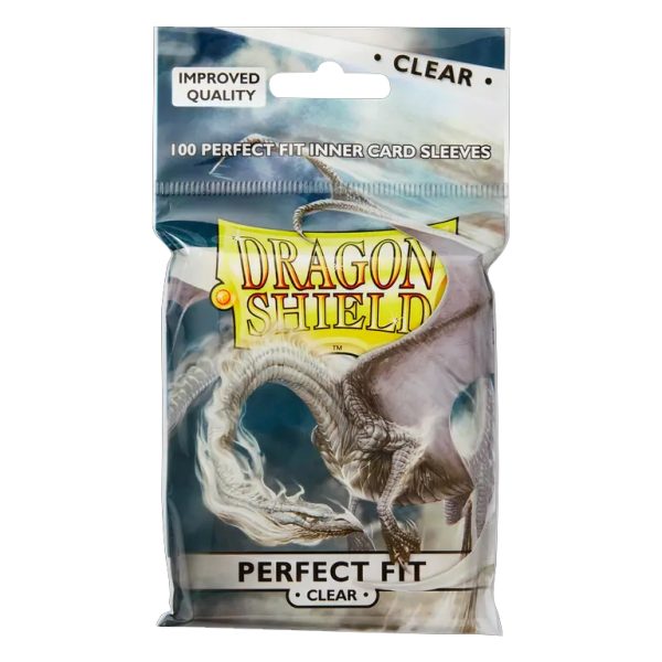 Dragon Shield 100ct Standard Size Perfect fit Clear