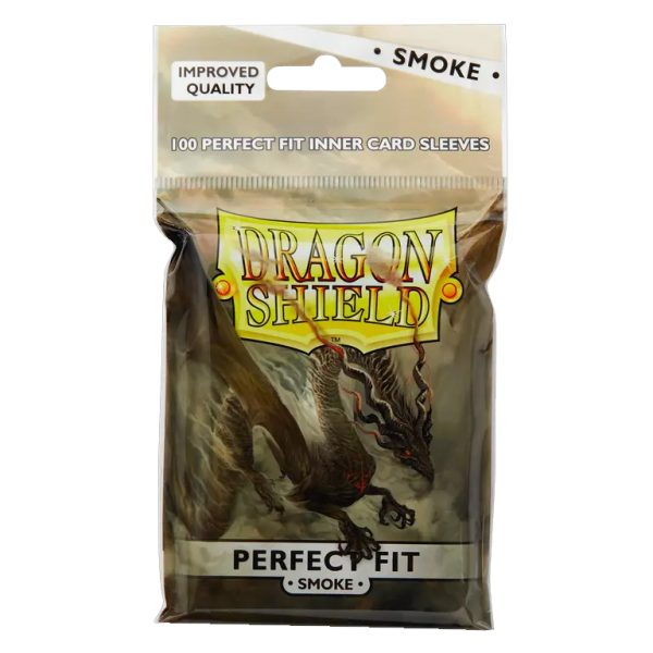 Dragon Shield 100ct Standard Size Perfect fit Smoke