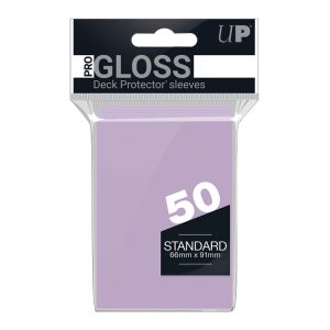Pro Gloss Lilac Ultra PRO Gloss Standard Deck Protector Sleeves Lilac