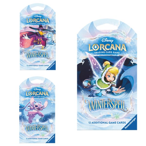 Disney Lorcana TCG: Winterspell Sleeved Booster Pack
