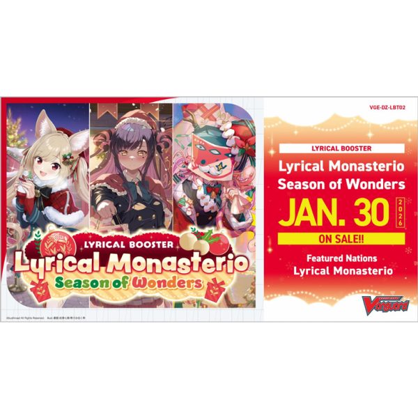 Cardfight!! Vanguard Lyrical Monasterio Season of Wonders Booster Box [VGE-DZ-LBT02]