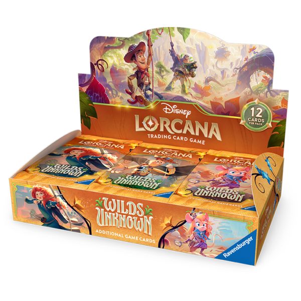12 Wilds Unknown Disney Lorcana TCG: Wilds Unkown Booster Box