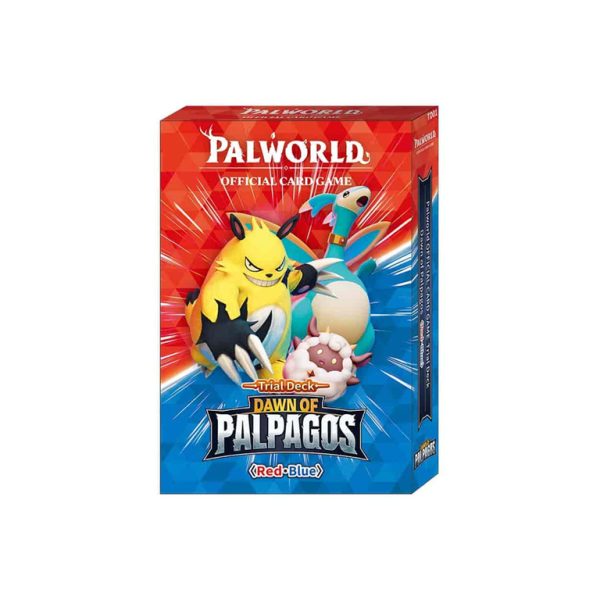 Palworld Official Card Game (English) Trial Deck Dawn of Palpagos Red Blue [POCGe-TD01]
