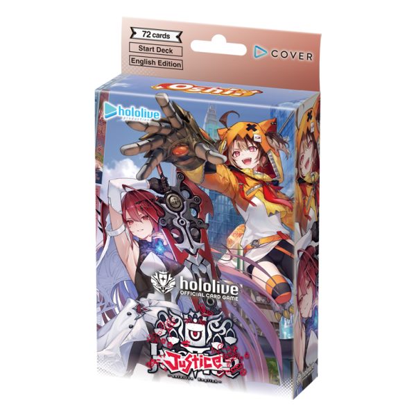 hololive OFFICIAL CARD GAME Start Deck Oshi Justice [hOCG-hSD13e]